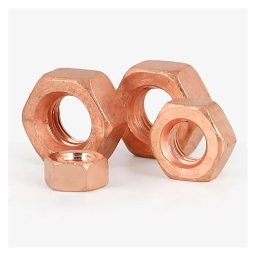 T2 Kupfer Sechskantmutter Feststellschraube Kappe M3 M4 M5 M6 M8 M10 M12 M16(5pcs M12) von LDHNFBYV