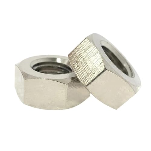 Überzogene Sechskantmutter M1 .2 .4 .6 M2 .5 M3 M4 M5 M6 M7 M8 M10 M12 M14 M16 M18 M20(M1.2 50pcs) von LDHNFBYV