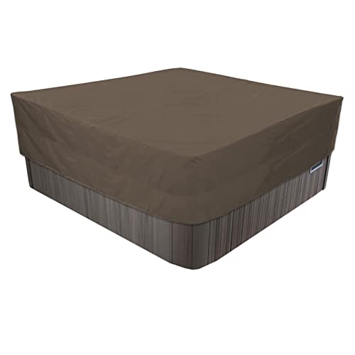 LDIW Rectangular Poolabdeckplane Allwetter Garten Whirlpool Abdeckung, 210D Oxford Staubabdeckung SPA-Whirlpoolabdeckungen für Badewannen im Freien,Braun,239 * 239 * 50CM LDIW Rectangular Poolabdeckplane Allwetter Garten Whirlpool Abdeckung, 210D Oxford Staubabdeckung SPA-Whirlpoolabdeckungen für Badewannen im Freien,Braun,239 * 239 * 50CM von LDIW