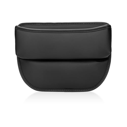 Autositz Lückenfüller Organizer, für Porsche Cayman Macan Panamera Leder Sitz Aufbewahrungsbox Vordersitz Multifunktionale Innen Zubehör,A Black von LDKH