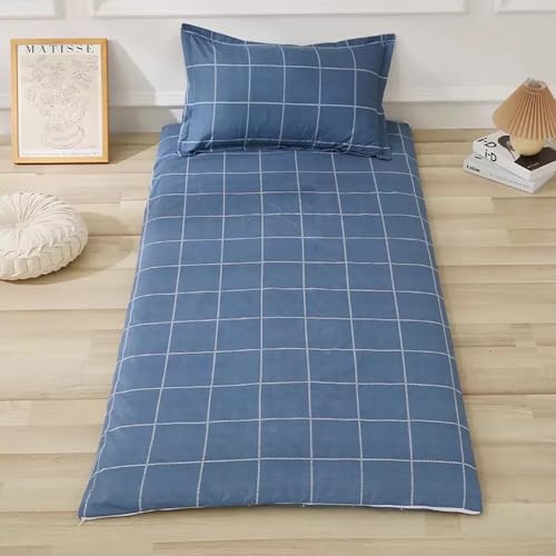 LDLCYCN A,100x200cm(Twin), Futon Matratzenbezug Full/Queen/King Größe Mit Reißverschluss Japanischer Bodenbezug Klappbare Schlafmatte Futon-Bezug Staubdicht Futon Matratzenbezug Für Fußboden von LDLCYCN