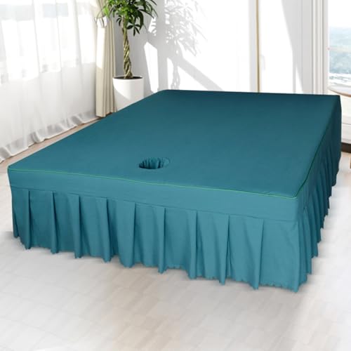 LDLCYCN Grün,120 * 200 * 45cm, Thailändische Massage Tisch Bettrock Mit Atemloch Spa Massage Tisch Bettdecke Mit Rock Beauty Bett Matratzen Abdeckung Für Große Größe Massage Spa Couch Abdeckung LDLCYCN Grün,120 * 200 * 45cm, Thailändische Massage Tisch Bettrock Mit Atemloch Spa Massage Tisch Bettdecke Mit Rock Beauty Bett Matratzen Abdeckung Für Große Größe Massage Spa Couch Abdeckung von LDLCYCN