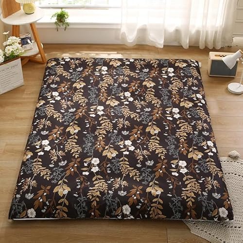 LDLCYCN H,150x200cm(Queen), Futon Matratzenbezug Mit Reißverschluss Traditionelle Japanische Boden Futon Matratzenbezug Bequeme Haut Freundliche Bettdecke Matratzenschutz Mit Vollverpackung von LDLCYCN