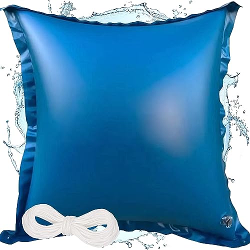 Winter Poolkissen Luftkissen Schwimmbad Luftkissen Winter Outdoor Wasser Pool Schutz aufblasbare Kissen Gewicht Tasche für Poolabdeckung 4 * 4 Ft/ 120 * 120 cm von LDLXLHTE