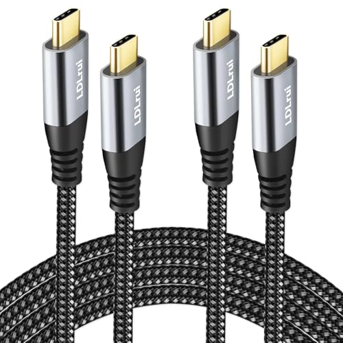 90CM USB-C Monitor-Kabel (2er-Pack), 4K USB-C Videokabel, 10Gbps Datenübertragung & 100W PD-Ladung, Typ-C Displaykabel für Dell, ARZOPA/MNN/KYY Tragbarer Monitor, Externer Zweitbildschirm-Erweiterung 90CM USB-C Monitor-Kabel (2er-Pack), 4K USB-C Videokabel, 10Gbps Datenübertragung & 100W PD-Ladung, Typ-C Displaykabel für Dell, ARZOPA/MNN/KYY Tragbarer Monitor, Externer Zweitbildschirm-Erweiterung von LDLrui