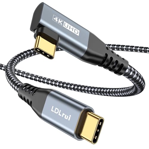 USB C Video Kabel 90cm/0.9m 2 Pack, 4K Laptop to USB-C Monitor 20Gbps Data Transfer 100W Power Deliver Type C Charger Cord for MacBook Pro, iPad Pro, iPhone 15, Samsung S21, USBC Display USB C Video Kabel 90cm/0.9m 2 Pack, 4K Laptop to USB-C Monitor 20Gbps Data Transfer 100W Power Deliver Type C Charger Cord for MacBook Pro, iPad Pro, iPhone 15, Samsung S21, USBC Display von LDLrui