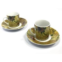 Vincent Van Gogh Espresso Set Sonnenblumen | 2Er Pack von LDPImports