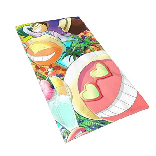 LDSOFTLEAF Beach Towel 70x140 Strandhandtuch XXL Badehandtuch Anime Strandtücher Mikrofaser Handtuch Saugfähig Schnell Trocknend (AS-2,80 x 135 cm) von LDSOFTLEAF