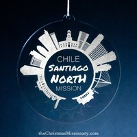 Chile Santiago North Mission Weihnachtsschmuck Ornament | Lds Missionars Geschenk Chile Santiago North Mission Weihnachtsschmuck Ornament | Lds Missionars Geschenk von LDSwishlist
