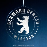 Deutschland Berlin Mission Weihnachtsschmuck | Lds Missionars Geschenk Deutschland Berlin Mission Weihnachtsschmuck | Lds Missionars Geschenk von LDSwishlist