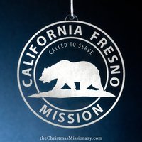 Kalifornien Fresno Mission Weihnachtsschmuck Ornament | Lds Missionars Geschenk von LDSwishlist