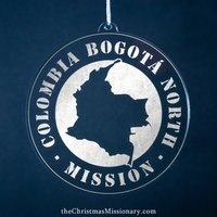 Kolumbien Bogota Nordmission Weihnachtsverzierung | Lds Missionars Geschenk Kolumbien Bogota Nordmission Weihnachtsverzierung | Lds Missionars Geschenk von LDSwishlist