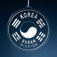 Korea Busan Mission Weihnachtsschmuck | Lds Missionars Geschenk Korea Busan Mission Weihnachtsschmuck | Lds Missionars Geschenk von LDSwishlist
