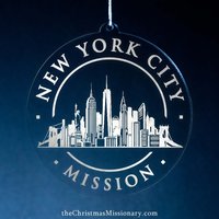 New York City Mission Weihnachtsverzierung | Lds Missionars Geschenk New York City Mission Weihnachtsverzierung | Lds Missionars Geschenk von LDSwishlist