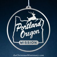 Oregon Portland Mission Weihnachtsschmuck Ornament | Lds Missionars Geschenk Oregon Portland Mission Weihnachtsschmuck Ornament | Lds Missionars Geschenk von LDSwishlist