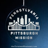 Pennsylvania Pittsburgh Mission Weihnachtsschmuck Ornament | Lds Missionars Geschenk Pennsylvania Pittsburgh Mission Weihnachtsschmuck Ornament | Lds Missionars Geschenk von LDSwishlist