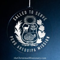 Peru Arequipa Mission Weihnachtsschmuck | Lds Missionars Geschenk Peru Arequipa Mission Weihnachtsschmuck | Lds Missionars Geschenk von LDSwishlist