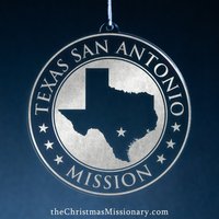 Texas San Antonio Mission Weihnachtsverzierung | Lds Missionars Geschenk Texas San Antonio Mission Weihnachtsverzierung | Lds Missionars Geschenk von LDSwishlist