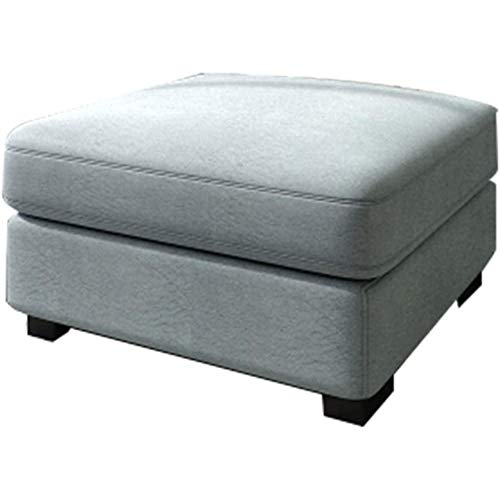 LDTTYRC Ottoman Pouf Für Wohnzimmer Kleinen Raum,Moderne Rechteckige Ottomane Fußstütze Schuhwechselhocker,Fußstütze Poufs Zum Sitzen-J 55 * 55 * 38cm von LDTTYRC