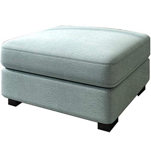 LDTTYRC Ottoman Pouf Für Wohnzimmer Kleinen Raum,Moderne Rechteckige Ottomane Fußstütze Schuhwechselhocker,Fußstütze Poufs Zum Sitzen-K 55 * 55 * 38cm von LDTTYRC