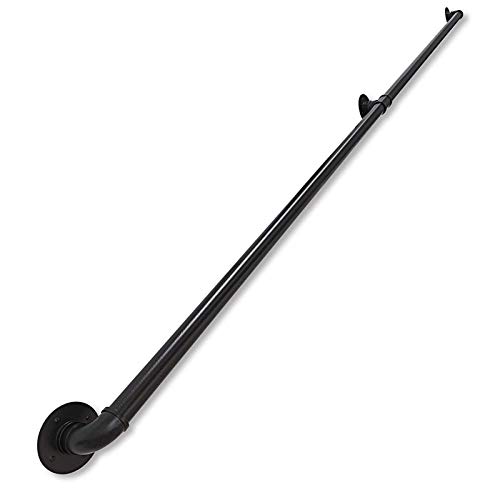 LDTTYRC Treppengeländer-Set, Wandhalterung für Treppengeländer, Handlauf für behinderte ältere Kinder im Innen- und Außenbereich/570 cm (19 Fuß) von LDTTYRC