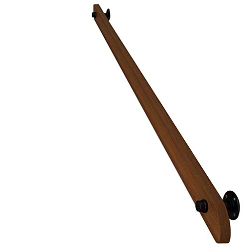 LDTTYRC Treppenhandlauf-Set, Holz für Innentreppen, an der Wand montiertes Treppengeländer für den Außenbereich, führt direkt zum Treppenhaus/30 cm/12 Zoll LDTTYRC Treppenhandlauf-Set, Holz für Innentreppen, an der Wand montiertes Treppengeländer für den Außenbereich, führt direkt zum Treppenhaus/30 cm/12 Zoll von LDTTYRC