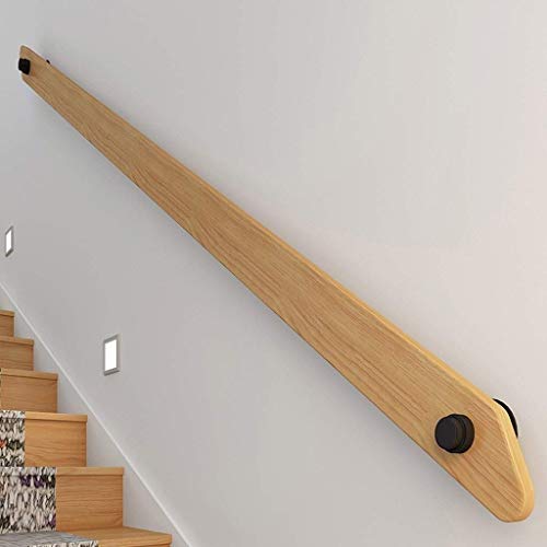 LDTTYRC Treppenhandlauf-Set, rutschfestes Holz-Komplettset, professionelle, an der Wand montierte Sicherheits-Korridor-Stützstange für ältere Menschen, einfach zu installieren/140 cm/55 Zoll LDTTYRC Treppenhandlauf-Set, rutschfestes Holz-Komplettset, professionelle, an der Wand montierte Sicherheits-Korridor-Stützstange für ältere Menschen, einfach zu installieren/140 cm/55 Zoll von LDTTYRC