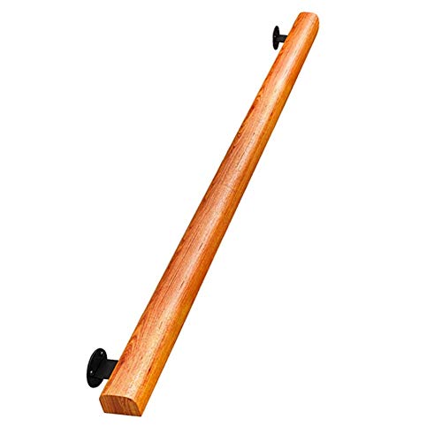 Treppenhandlauf-Set, Holz für Innen- und Außentreppen, Kinder, ältere Menschen, rutschfestes Sicherheitsstützgeländer für den Zugang zum Krankenhaus in der Villa, Loft, 90 cm Treppenhandlauf-Set, Holz für Innen- und Außentreppen, Kinder, ältere Menschen, rutschfestes Sicherheitsstützgeländer für den Zugang zum Krankenhaus in der Villa, Loft, 90 cm von LDTTYRC