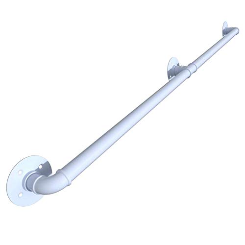 Treppenhandlauf-Set, Innentreppen und Außenstufengeländer für behinderte ältere Kinder, Metall, Schmiedeeisen, Außenwandmontage, 330 cm (11 Fuß) von LDTTYRC