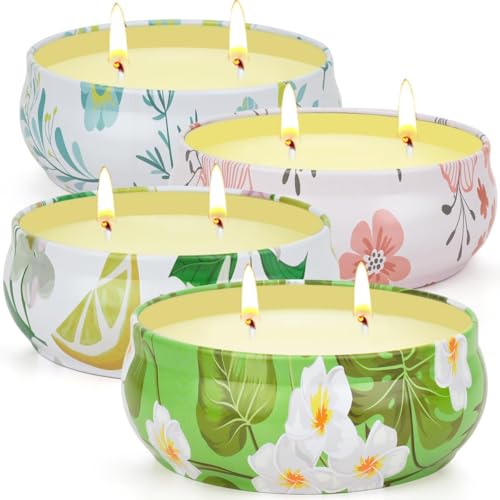 Citronella Kerze Outdoor Groß, 300Std Citronella Kerzen mit 2 Docht Natürliche Sojawachs Duftkerzen Citronela Kerzen für Garten Patio Picknicks Terrasse Party von LDUMODUW