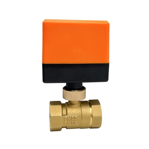 3/4 ''zwei weg Motorisierte Kugel Ventil 220V 12V 24V Messing Elektrische Kugel Ventil(DC24-CR02) von LDXMJZOT