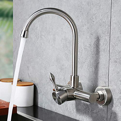 Einbauküche 304 Edelstahl Küchenspüle Spülbecken Waschbecken Universal Drehgelenk Wasserhahn A von LDXMJZOT