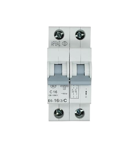 LDXMJZOT Automatischer Schalter E6-10-16-20/2/C(E6-16/2/C) von LDXMJZOT