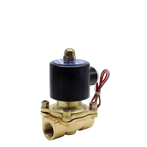 LDXMJZOT DN8 DN10 DN15 DN20 DN25 1/4 3/8 1/2 3/4 1 Zoll elektrisches Wassermagnetventil 12 V 24 V 220 V Ventil normalerweise geschlossen for Wasser, Öl, Luft(DN08,AC220V) von LDXMJZOT