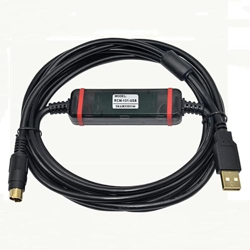 LDXMJZOT RCM-101-USB for ACON PCON SCON Debugging Kabel Datenkabel Treiber Zylinder Elektro Chip Schwarz von LDXMJZOT