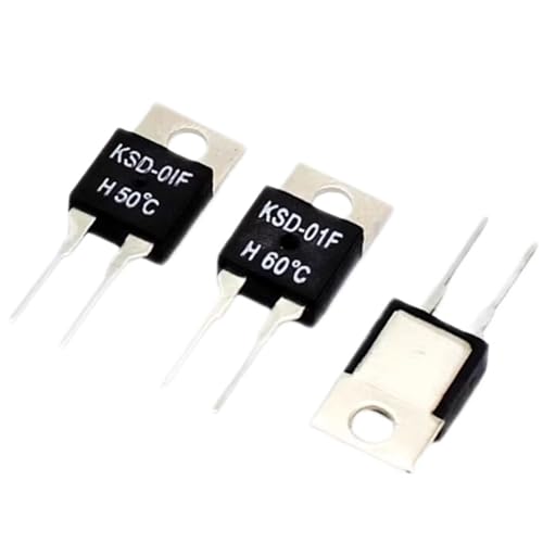 LDXMJZOT Thermoschalter Temperatursensor Thermostat KSD-01F JUC-31F 40~130 Grad NO Normalerweise offen NC Normalerweise geschlossen(85c,Normally Open) von LDXMJZOT