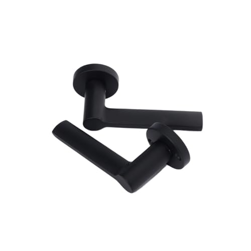 LDXMJZOT Türgriff aus Aluminiumlegierung, geteiltes Schloss, leise, Schlafzimmer, Badezimmer, Küche, Holztürgriff (04 611 Yahei) von LDXMJZOT