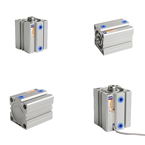 LDXMJZOT Typ Air Pneumatikzylinder SDA Dünner Zylinder ACQ32X55S ACQ40X60S ACQ50X65S ACQ63X70S ACQ80X75S ACQ100X100S (Acq100,65S) von LDXMJZOT
