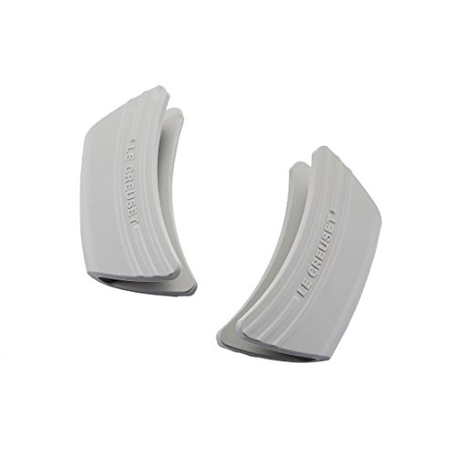 LE CREUSET 93010300541000 SILIKON GRIFFSCHUTZ 2ER-Set PERLGRAU, Mist Grau LE CREUSET 93010300541000 SILIKON GRIFFSCHUTZ 2ER-Set PERLGRAU, Mist Grau von LE CREUSET