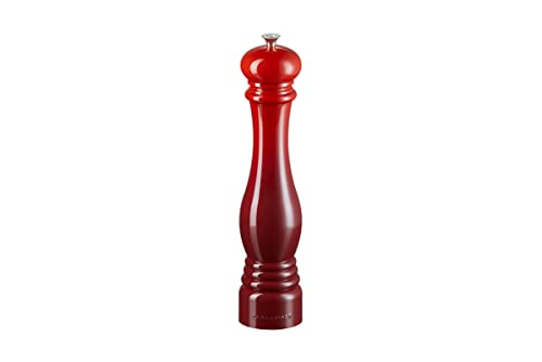 Le Creuset Classic Salzmühle, Groß, Robuster ABS-Kunststoff, Korrosionsbeständig, 518 g, Kirschrot, 96002800060000, 30 von LE CREUSET