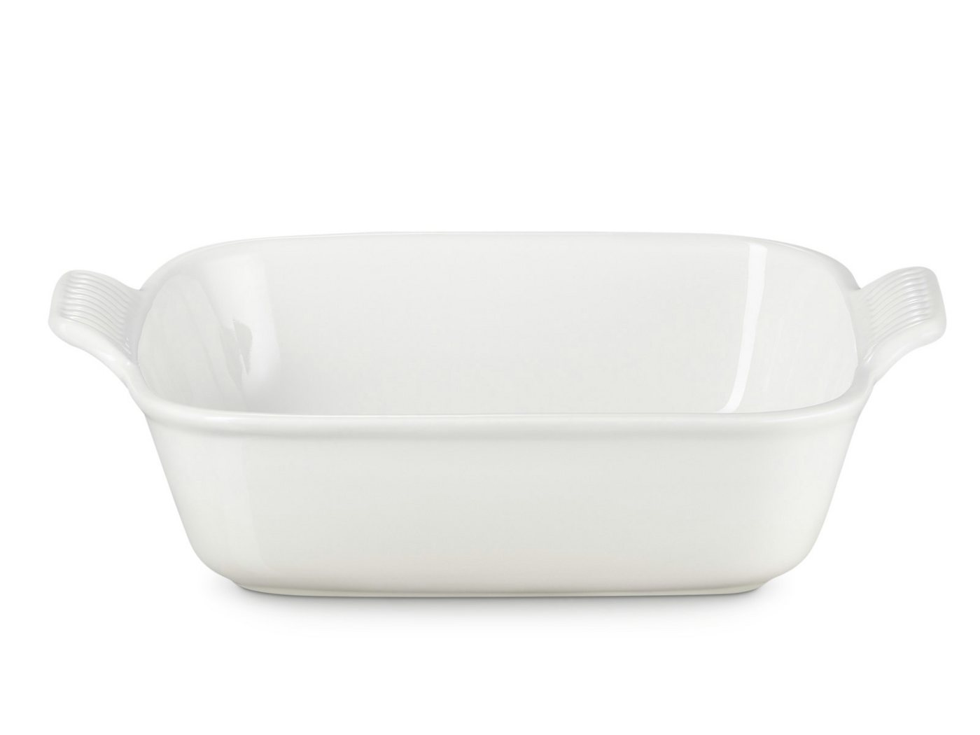 LE CREUSET Auflaufform Auflaufform Tradition quadratisch meringue 23cm, Steinzeug von LE CREUSET