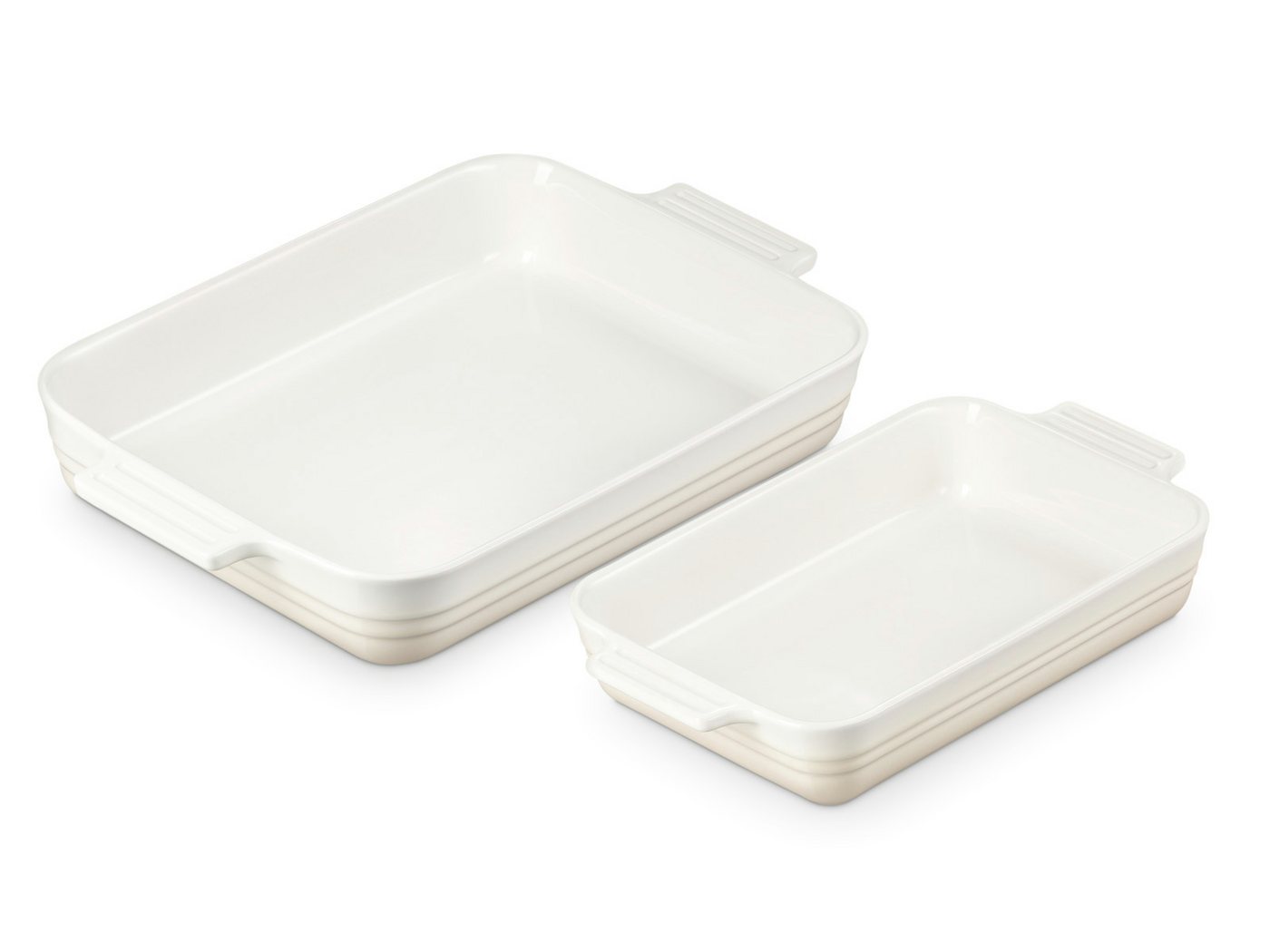 LE CREUSET Backform Auflaufform Klassik rechteckig meringue 25/32cm Set 2tlg LE CREUSET Backform Auflaufform Klassik rechteckig meringue 25/32cm Set 2tlg von LE CREUSET