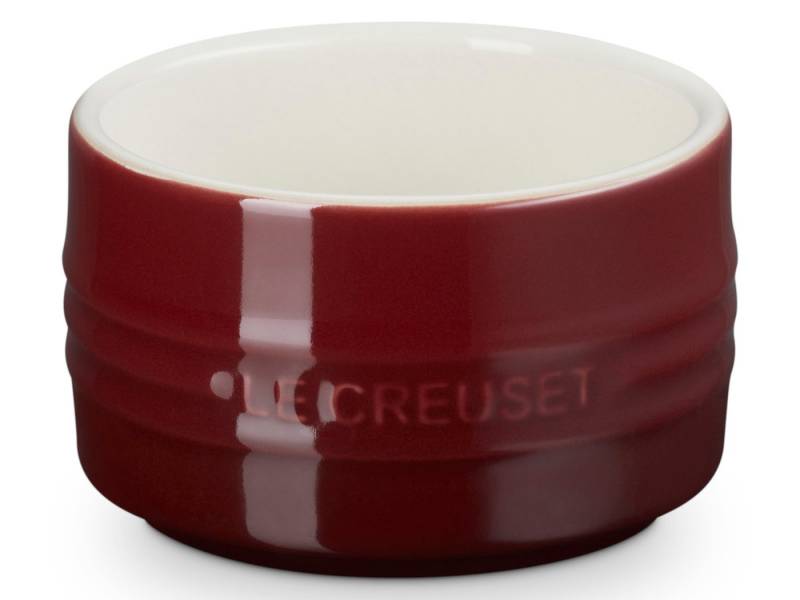 LE CREUSET Backform stapelbares Förmchen garnet 8cm LE CREUSET Backform stapelbares Förmchen garnet 8cm von LE CREUSET