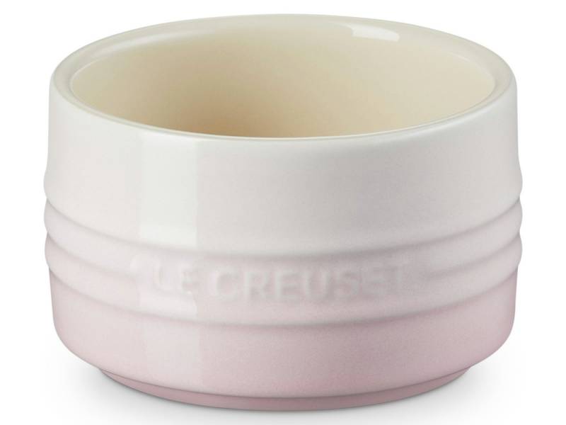 LE CREUSET Backform Mini-Cocotte shell pink 8cm von LE CREUSET