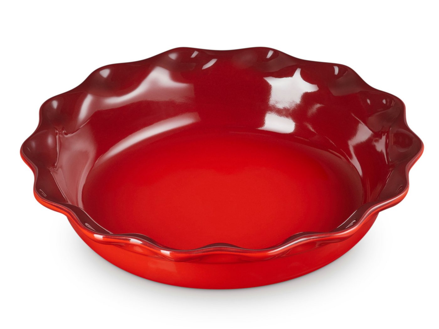 LE CREUSET Backform Pie-Form kirschrot 23cm LE CREUSET Backform Pie-Form kirschrot 23cm von LE CREUSET