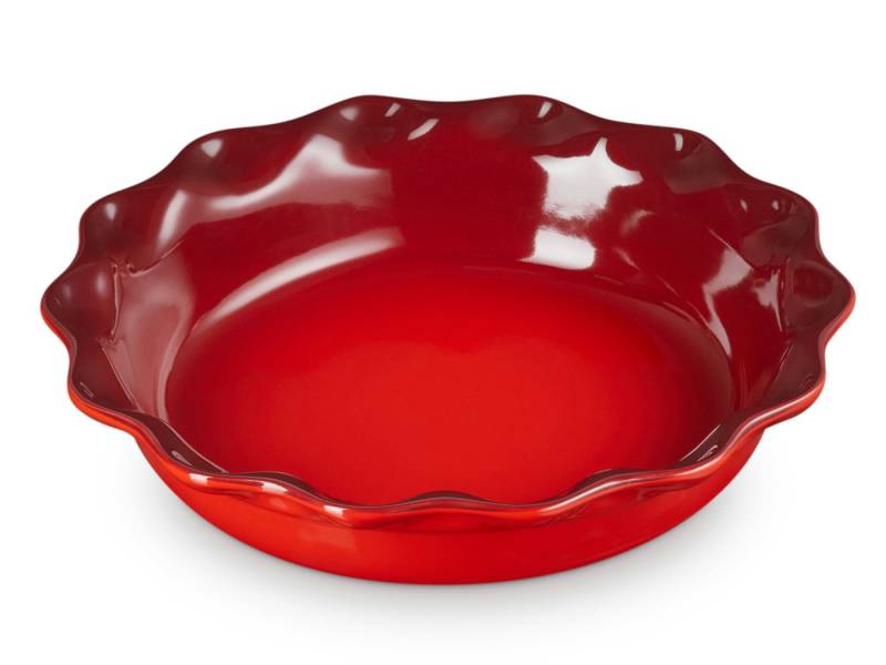 LE CREUSET Backform Pie-Form kirschrot 23cm LE CREUSET Backform Pie-Form kirschrot 23cm von LE CREUSET