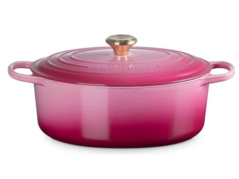 LE CREUSET Bräter Bräter Signature rund berry 31cm, Emailliertes Gusseisen LE CREUSET Bräter Bräter Signature rund berry 31cm, Emailliertes Gusseisen von LE CREUSET