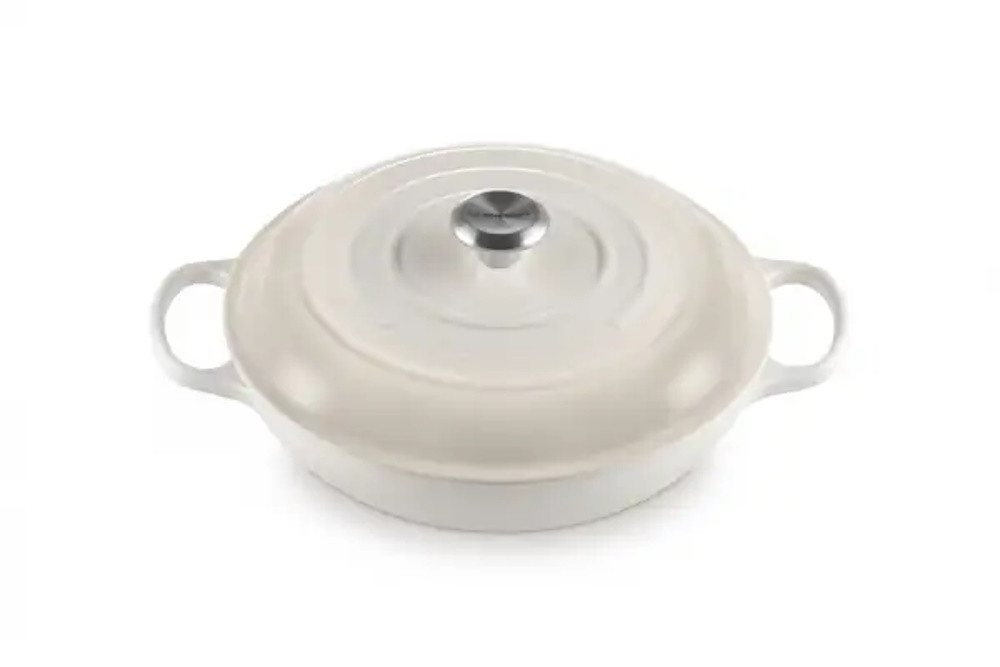 LE CREUSET Bräter Profitopf Sign 30 cm, emaliertes Gusseisen, gleichmäßige Wärmeverteilung von LE CREUSET