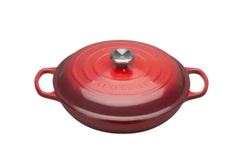 LE CREUSET Bräter Profitopf Sign 30 cm, emaliertes Gusseisen, gleichmäßige Wärmeverteilung von LE CREUSET