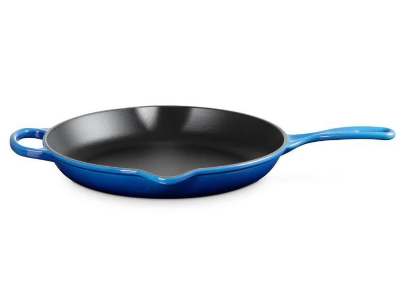 LE CREUSET Bratpfanne Brat- und Servierpfanne Signature rund azure 30cm LE CREUSET Bratpfanne Brat- und Servierpfanne Signature rund azure 30cm von LE CREUSET
